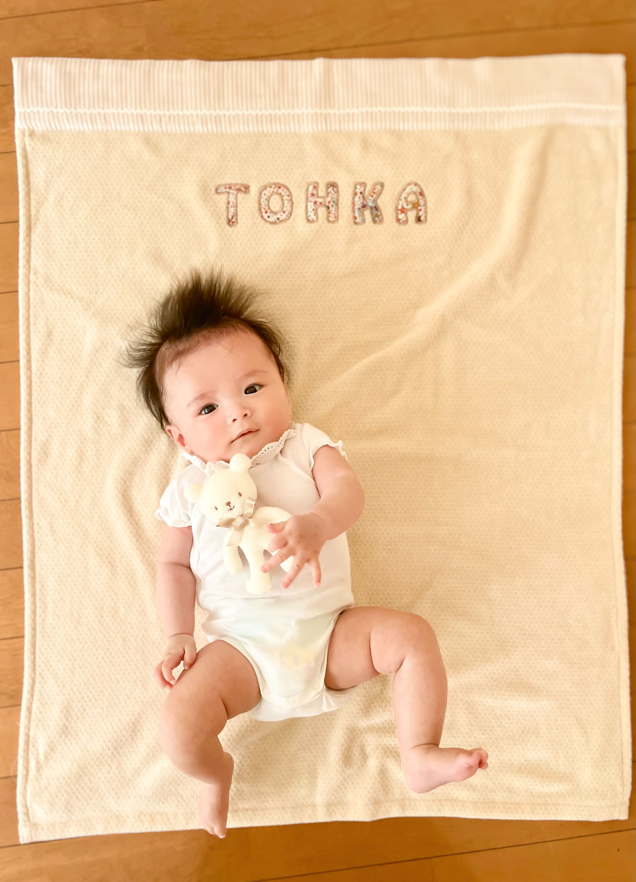 BabyGooseのNamingタオルケット