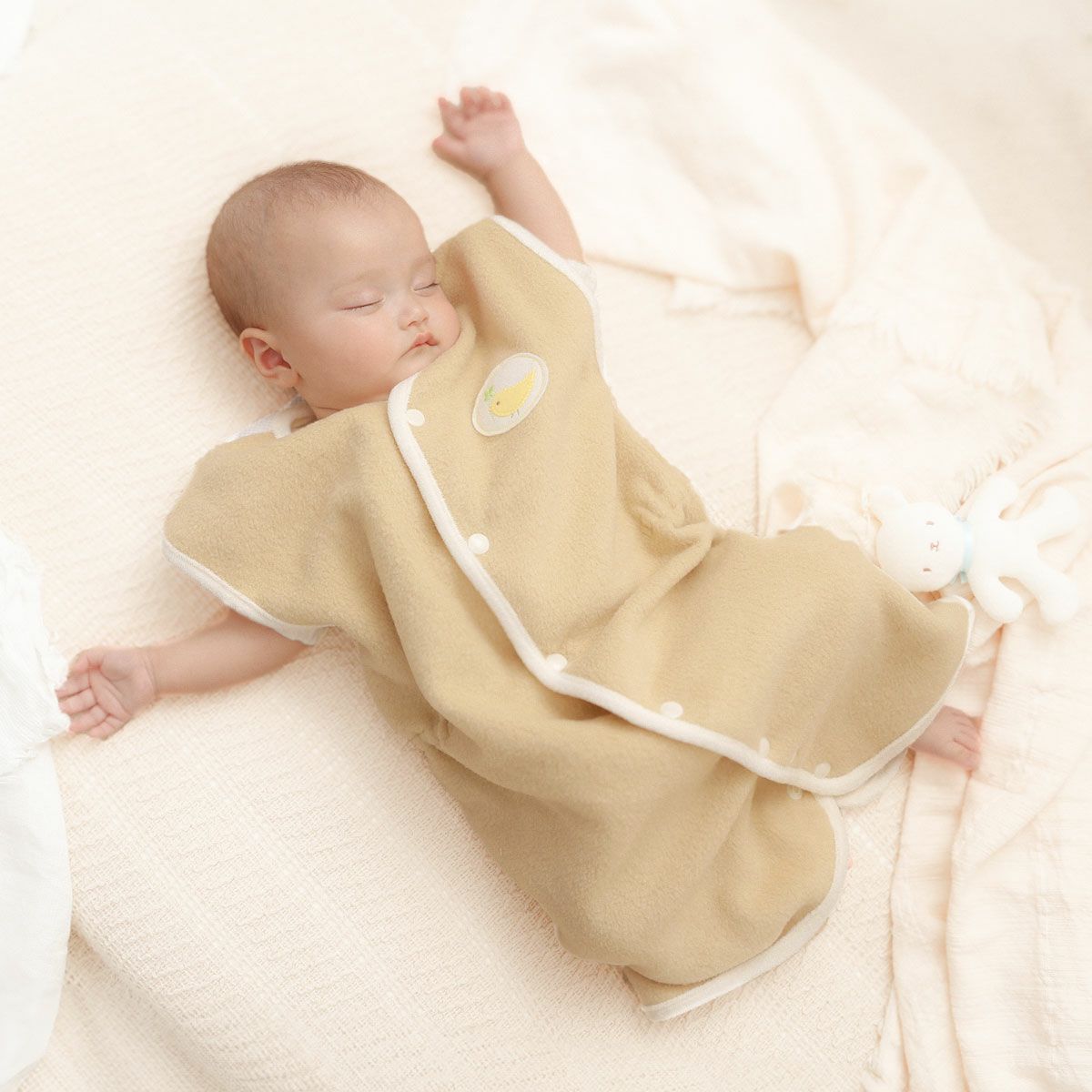 BabyGooseの背中メッシュ快適2wayおねんねスリーパー