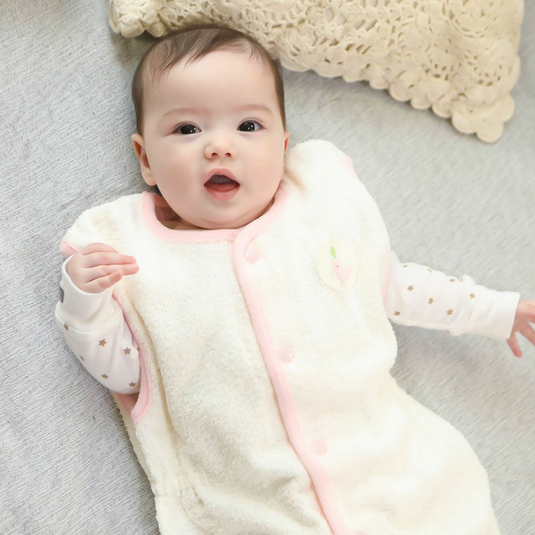 名入れベビー服の出産祝い人気おすすめ｜BabyGoose（ベビーグース）背中メッシュ2wayおねんねスリーパー
